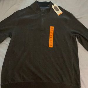 NEW WITH TAGS English Laundry 1/4 Zip Grey